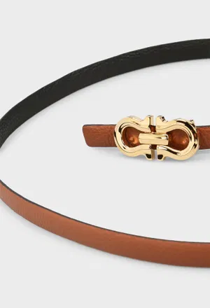 Двухсторонний кожаный ремень FERRAGAMO 230330 126/0A3 в Украине