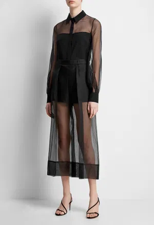 Шелковые брюки CUSHNIE 420507 120/9C2 Цена
