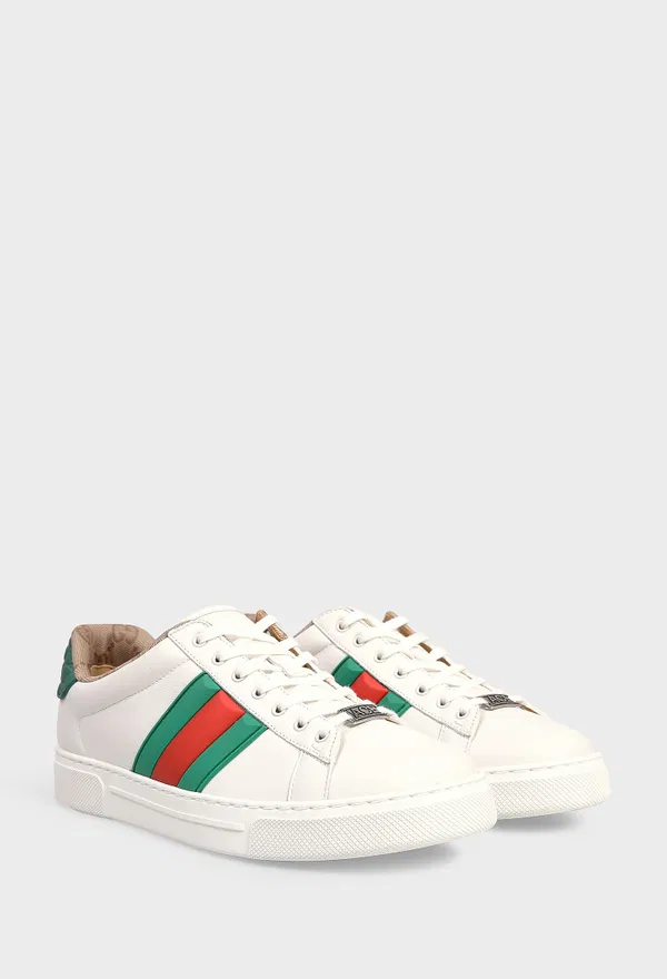 Шкіряні кросівки SNEAKERS Gucci 812713 125/0A1 Ціна