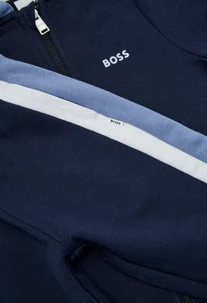Дитячий темно-синій спортивний костюм Boss J53004 126/9Qc в Україні