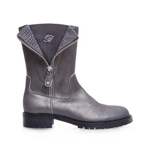 Сріблясті чоботи з кристалами BLUMARINE SHOES B0511 B213/07 1 Купити