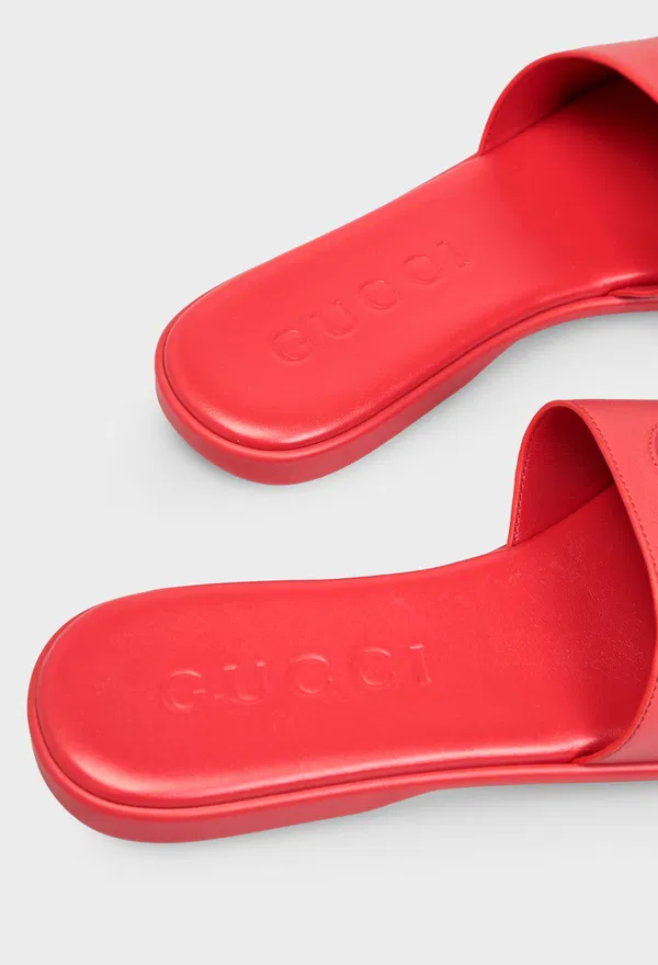 Шкіряні шльопанці NAPPA FARAN Gucci 874910 226/0A9 оригінал