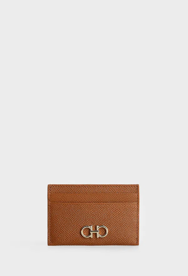 Кожаная кредитница FERRAGAMO 220007 126/0AT Купить