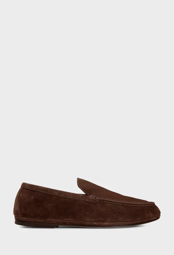 Мужские замшевые лоферы SUMMER ANTON WALK Loro Piana FAQ5514 126/0D3 Купить