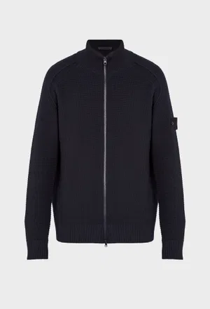 Шерстяной кардиган Stone Island 5100083S00FG 225/9HQ Купить