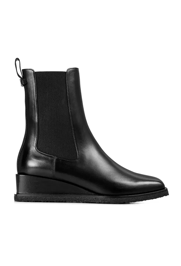 Кожаные полусапоги WYATT FERRAGAMO 01C014 221/0A2 Цена