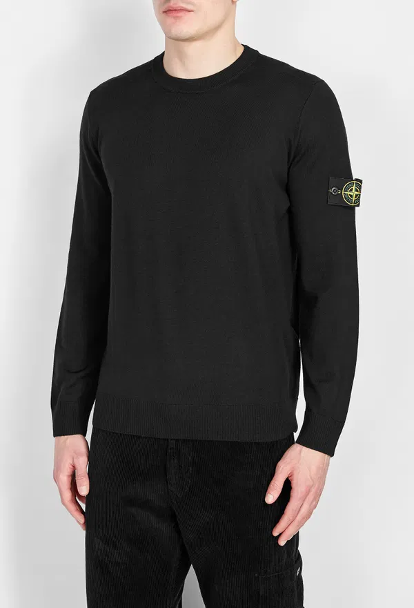 Шерстяной лонгслив Stone Island 5100071S00C4 225/9H2 оригинал