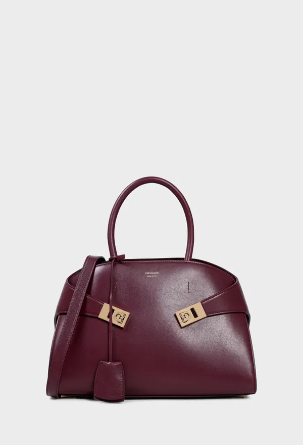 Кожаная сумка HUG FERRAGAMO 215608 226/0A5 Купить