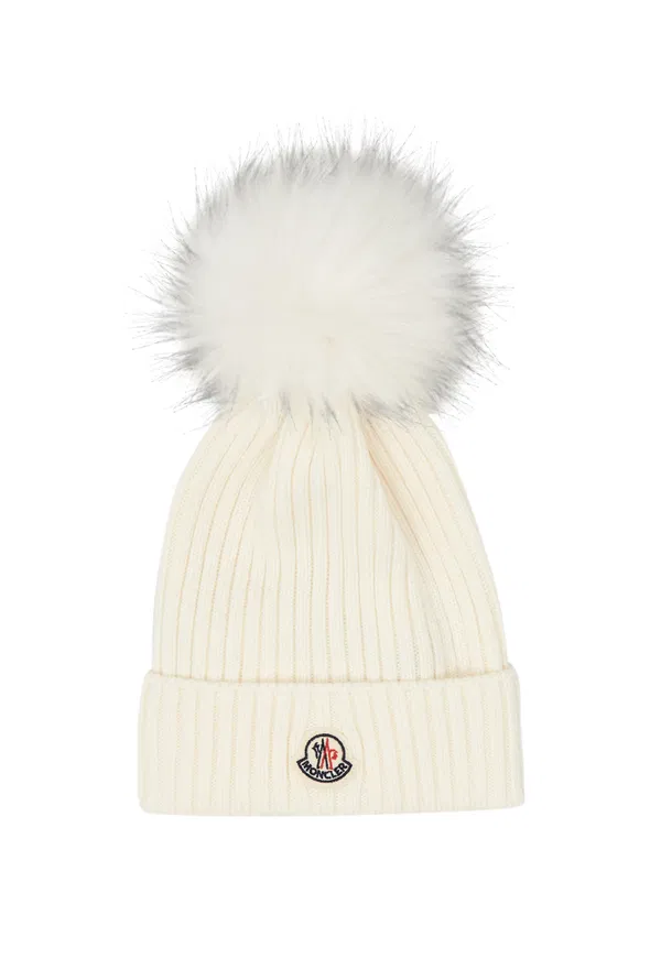 Дитяча вовняна шапка Moncler 543B00 226/91 Купити