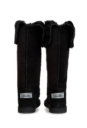 Замшевые сапоги с мехом BLUMARINE SHOES B4857 S210/82M1 в Украине