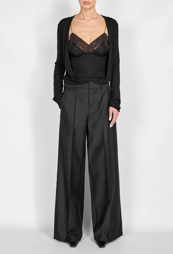Шерстяной пуловер Alberta Ferretti 0910 225/9H2 Купить