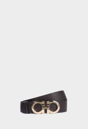 Двусторонний кожаный ремень FERRAGAMO 23A564 225/0AW Купить