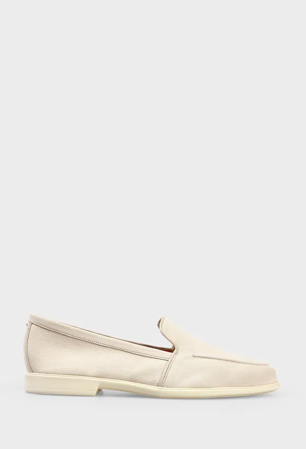 Лоферы из нубука Santoni 72051 126/0EE Купить
