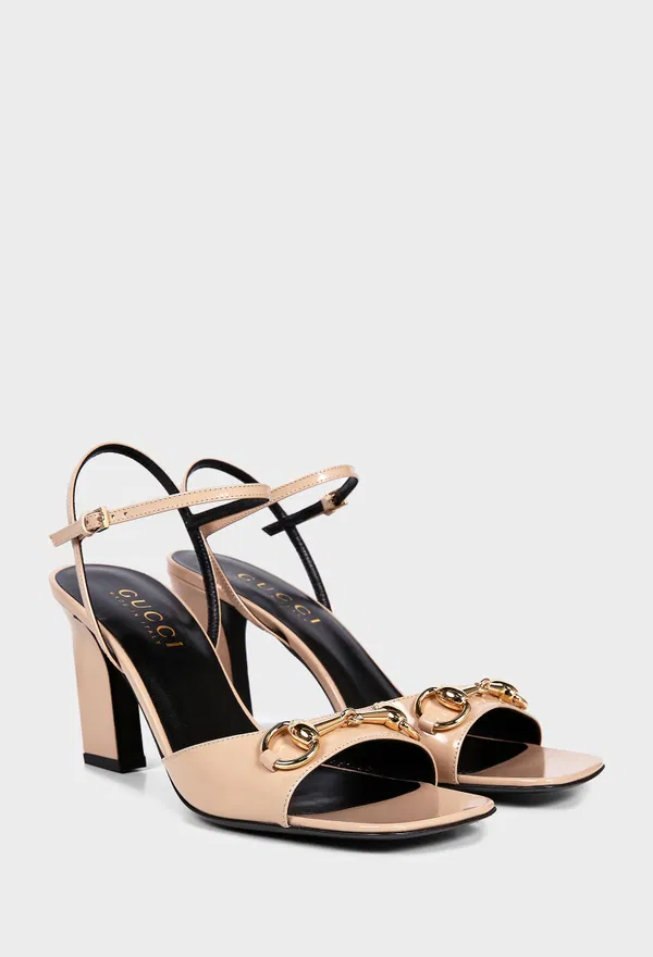 Кожаные босоножки SIGNORA  Gucci 870797 226/0A6 Цена