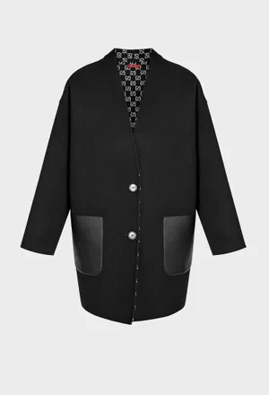 Вовняне пальто Gucci 846744 126/9H2 Купити