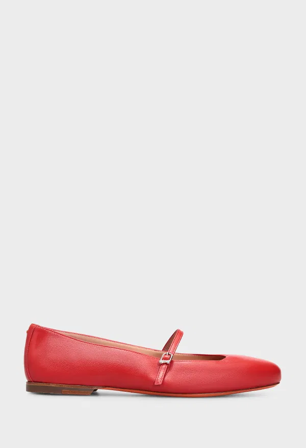 Кожаные балетки Santoni 71319 125/0A9 Купить