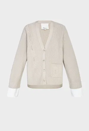 Шерстяной кардиган 3.1 Phillip Lim 70501KCM 225/9H7 Купить