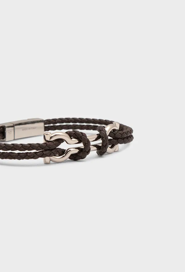 Кожаный браслет FERRAGAMO 770422 226/0AW в Украине