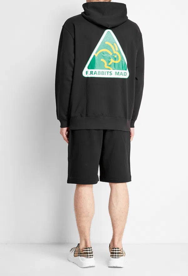 Худи Cabinet noir x Fxxking rabbits FRXCNH 221/9A2 оригинал