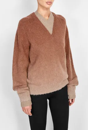 Шерстяной свитер JW Anderson KW1198 224/9H3 оригинал