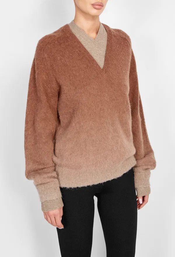 Шерстяной свитер JW Anderson KW1198 224/9H3 оригинал