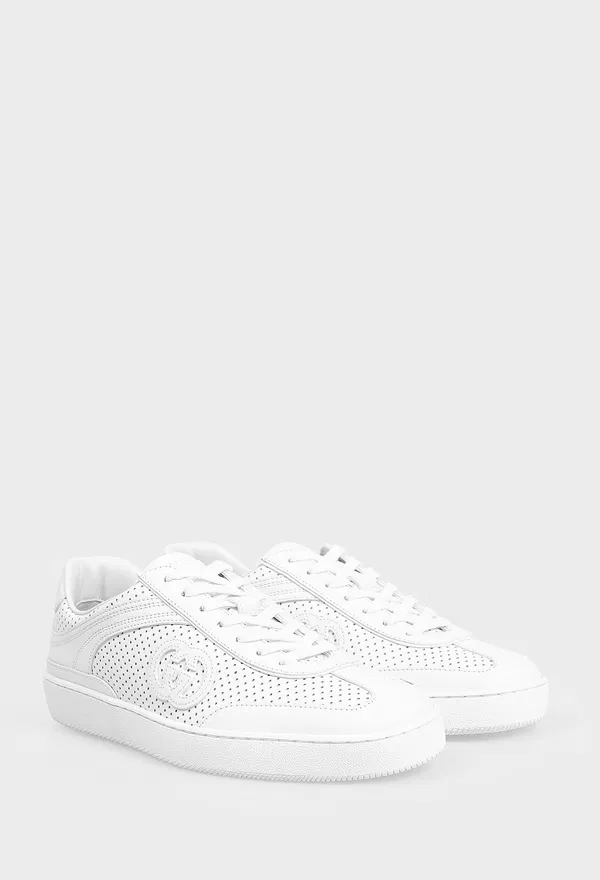 Кожаные кеды G75 Gucci 795430 125/0A1 Цена