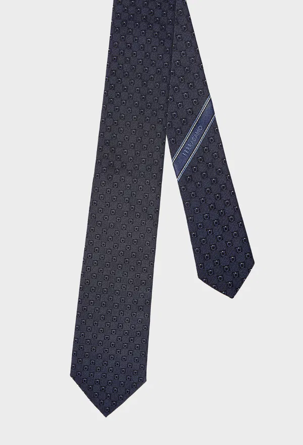 Шелковый галстук FERRAGAMO 351432 226/9CQ Купить