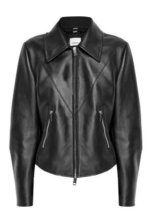 Шкіряна куртка Burberry 8052163 122/0A2 Купити
