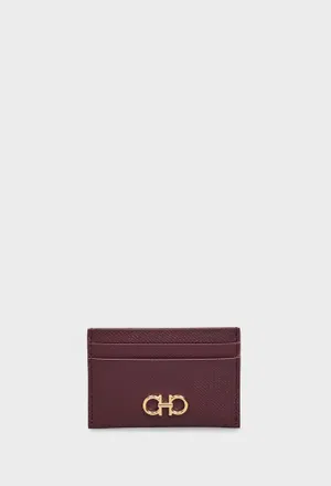 Кожаная кредитница FERRAGAMO 220007 226/0A5 Купить