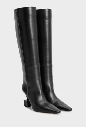 Кожаные сапоги Jacquemus 24H243FO150 224/0A2 Цена