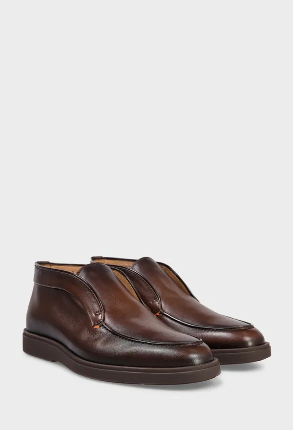 Шкіряні дезерти Santoni 17823 225/0A3 Ціна