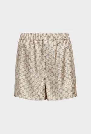 Шелковые шорты Gucci 875425 226/9C3 Купить