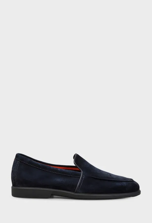 Замшеві лофери MALIBU Santoni 18829 126/0DQ Купити