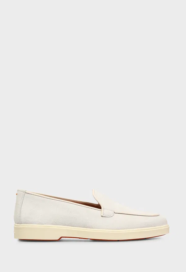 Замшевые лоферы Santoni 72027 126/0DE Купить