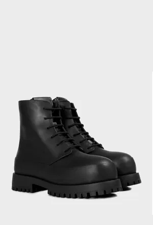 Кожаные ботинки Fede FERRAGAMO 021984 223/0A2 Купить