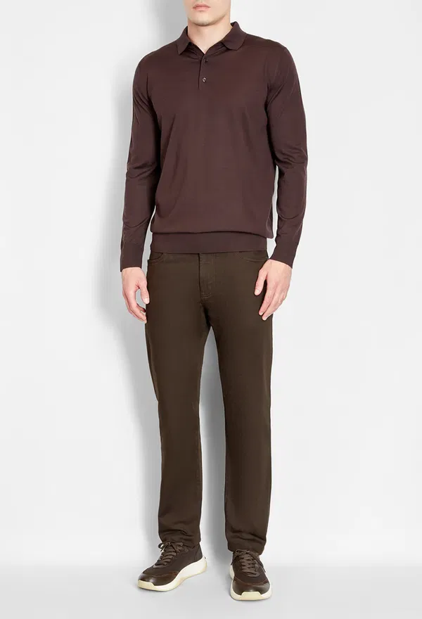 Шерстяное поло Loro Piana FAI2551 226/9HW Купить