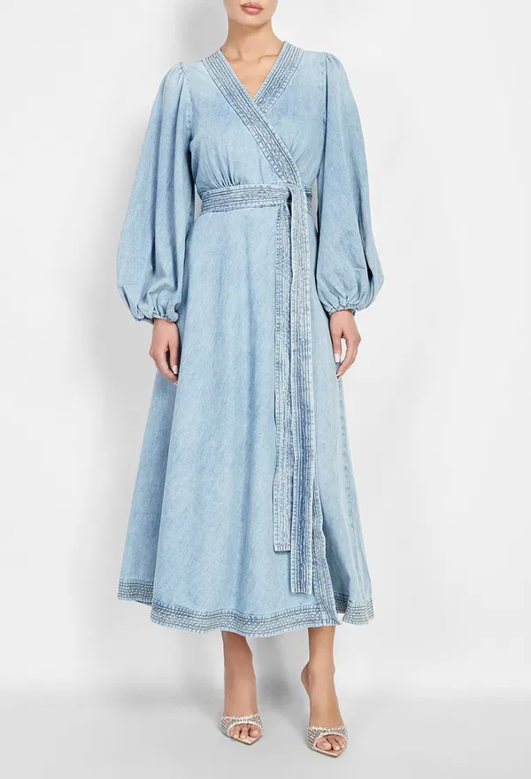 Джинсовое плаття Zimmermann 7266DSS262 226/9AGJ Купить