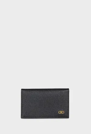 Кожаная кредитница FERRAGAMO 661856 226/0A2 Купить
