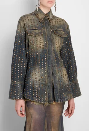 Джинсовая куртка Blumarine J019A 123/9AQJ оригинал