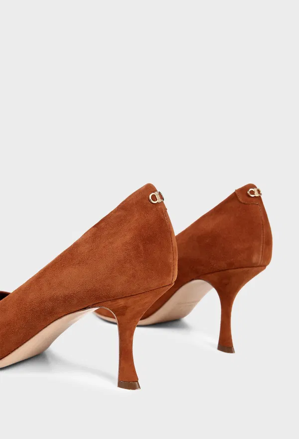 Замшевые лодочки FERRAGAMO 01J047 226/0DT оригинал