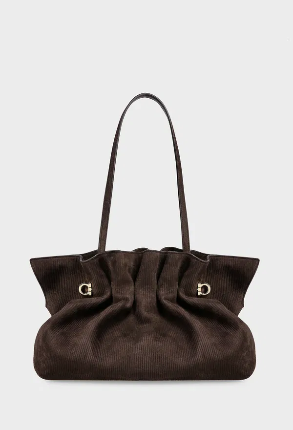 Кожаная сумка STUDIO FERRAGAMO 219960 225/0DW широкий ассортимент