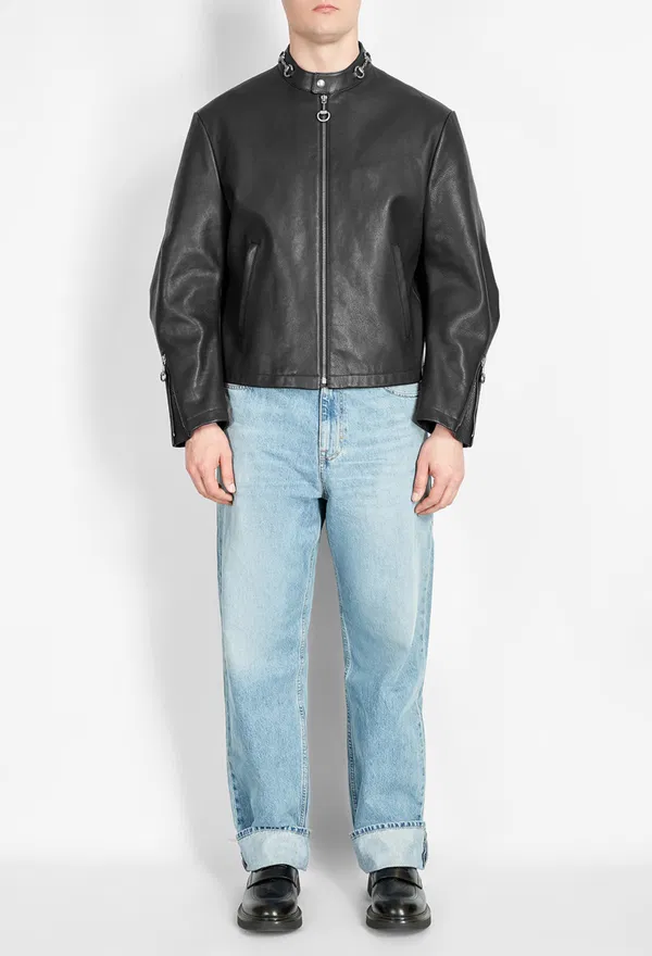 Кожаный бомбер Gucci 864931 126/0A2 Купить
