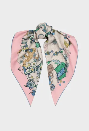 Шелковый платок Gucci 851991 126/9CR Купить