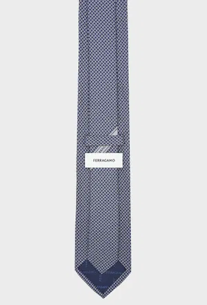 Шелковый галстук FERRAGAMO 351312 126/9C8 Цена