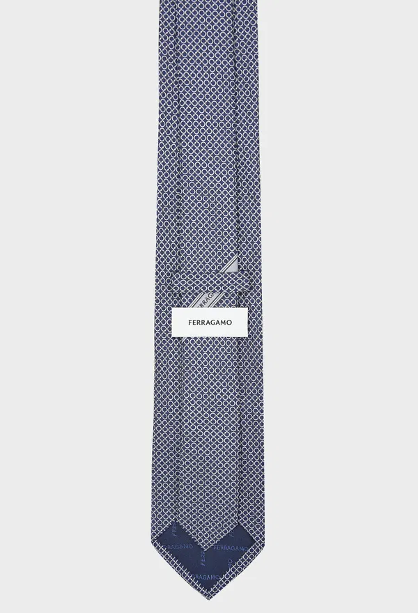 Шелковый галстук FERRAGAMO 351312 126/9C8 Цена