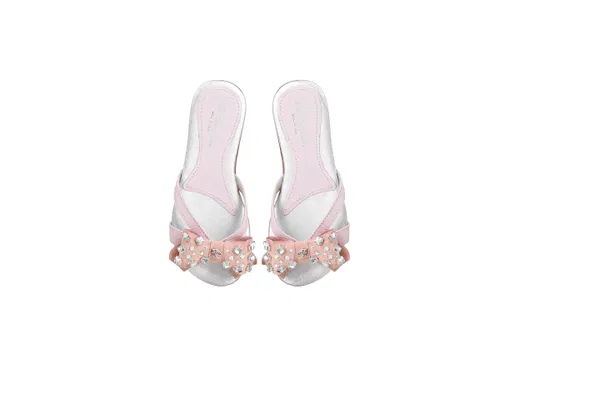 Шкіряні шльопанці BLUMARINE SHOES B5671 V111/0R оригінал
