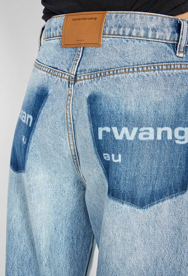 Сині джинси alexanderwang 4DC4264500 226/9A8 фото