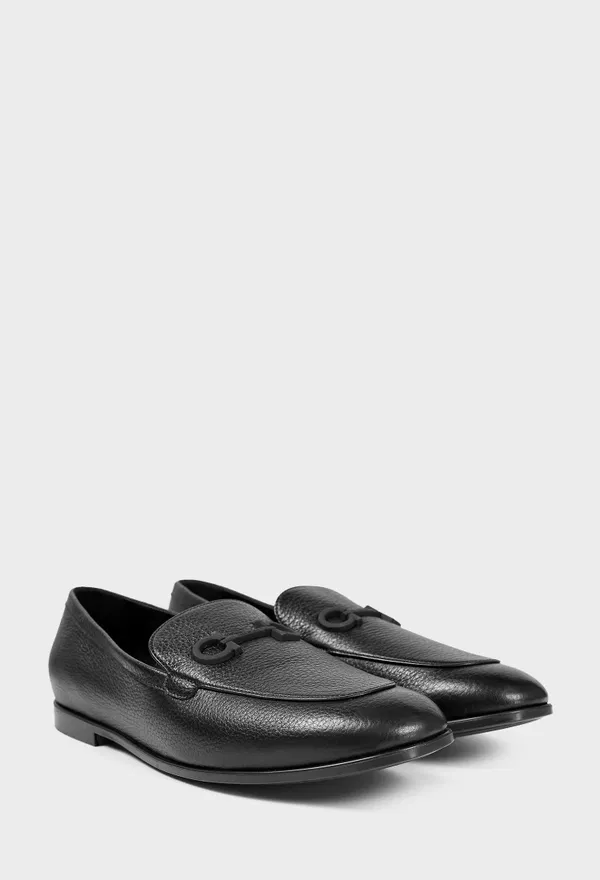 Шкіряні лофери SOLDY GANCINI FERRAGAMO 01L433 226/0A2 Ціна