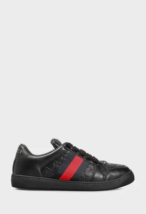 Кожаные кроссовки SCREENER Gucci 798785 225/0C2 Купить