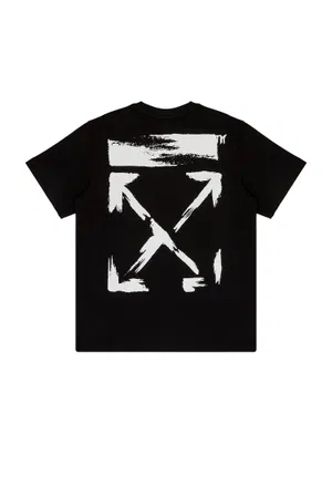 Дитяча чорна футболка Off-White 44BA60 126/92 Ціна